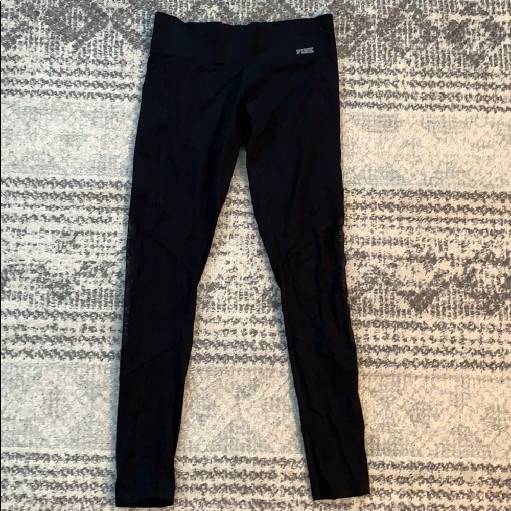 VS PINK Black workout leggings size small